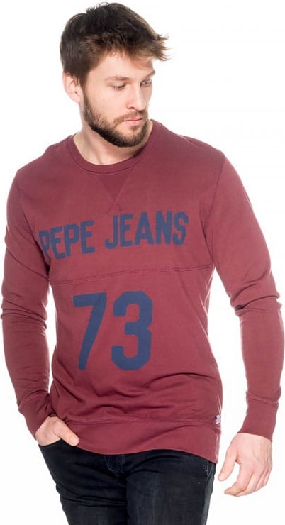 Czerwony t-shirt Pepe Jeans