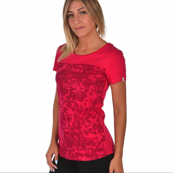 Czerwony t-shirt puma