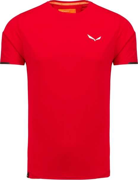 Czerwony t-shirt Salewa