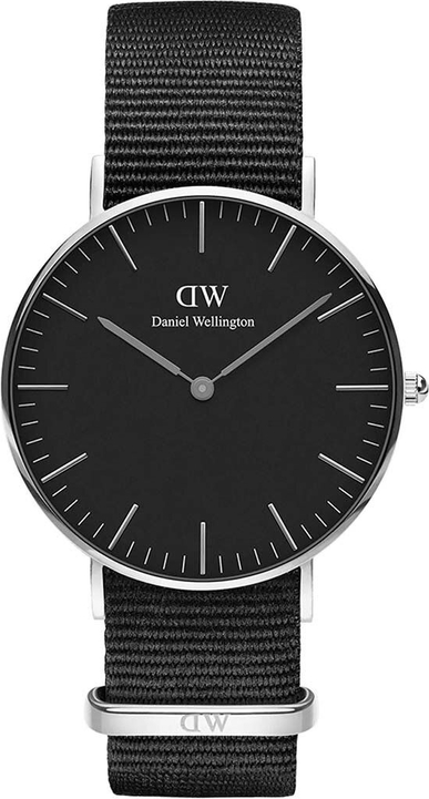 Daniel Wellington zegarek Classic 40 męski kolor czarny