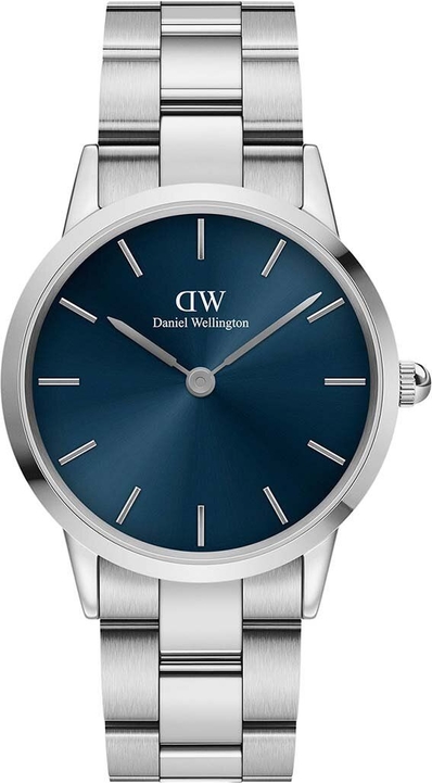 Daniel Wellington zegarek Iconic Link Arctic 36 kolor srebrny