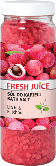 Elfa Pharm Fresh Juice sól do kąpieli Litchi&amp;Patchouli 700g