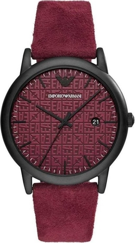 Emporio Armani, zegarek Ar1127 Czerwony, male, rozmiary: One size