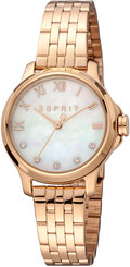Esprit Zegarek ES1L144M3085 Różowy