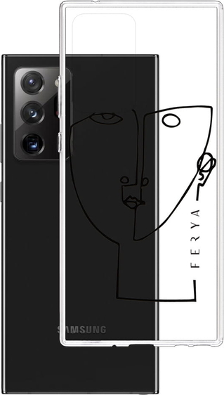 Etui amortyzujące uderzenia do Samsung Galaxy Note 20 Ultra, z unikatową grafiką 3D ferya HER