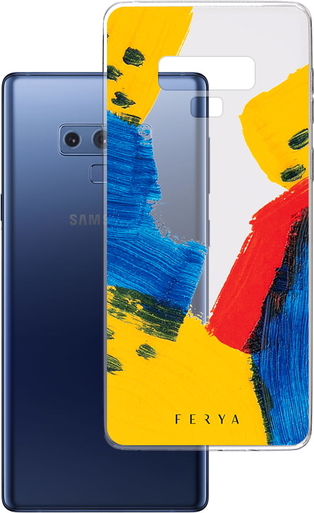 Etui amortyzujące uderzenia do Samsung Galaxy Note 9, z unikatową grafiką 3D ferya HOLIDAY