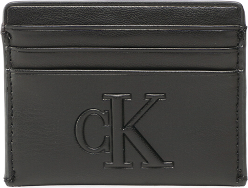Etui na karty kredytowe Calvin Klein Jeans - Sculpted Cardholder 6Cc Pipping K60K610349 BDS