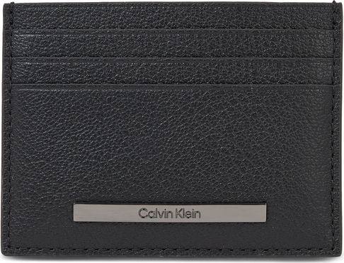 Etui na karty kredytowe Calvin Klein Modern Bar Cardholder 6Cc K50K510892 Ck Black BAX