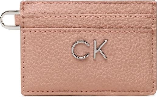 Etui na karty kredytowe Calvin Klein - Re-Lock Cardholder Pbl K60K610671 TQP