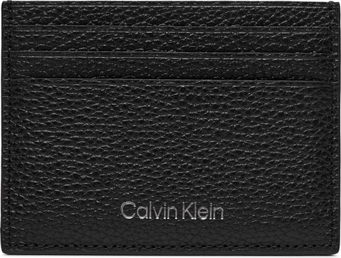 Etui na karty kredytowe Calvin Klein Warmth Cardholder 6Cc K50K507389 Ck Black BAX
