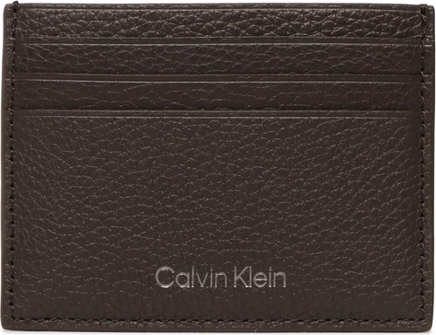 Etui na karty kredytowe Calvin Klein - Warmth Cardholder 6Cc K50K507389 Dark Brown BA3