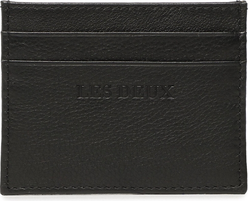 Etui na karty kredytowe Les Deux - Leather Cardholder LDM940067 Black 100100