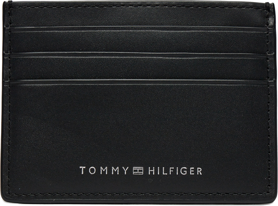 Etui na karty kredytowe Tommy Hilfiger Th Spw Leather Cc Holder AM0AM11845 Black BDS