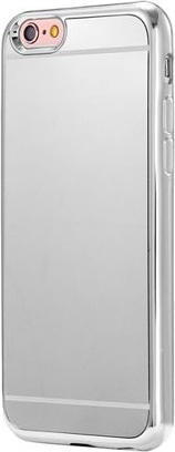 Etuistudio Etui na iPhone 6 / 6s platynowane FullSoft lustro - srebrny.