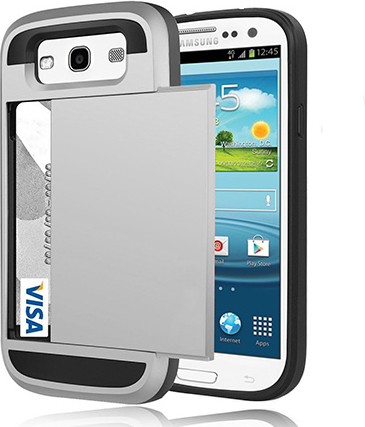Etuistudio Etui na Samsung Galaxy S3 - Pancerne - Srebrny.