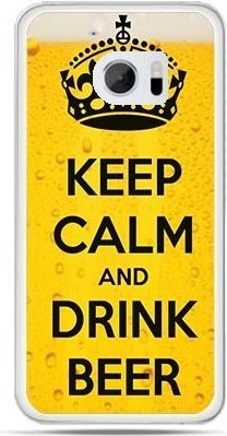Etuistudio Etui na telefon HTC 10 keep calm and drink beer