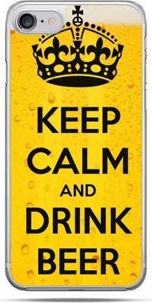 Etuistudio Etui na telefon iPhone 8 - Keep calm and drink beer