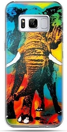 Etuistudio Etui na telefon Samsung Galaxy S8 - kolorowy słoń