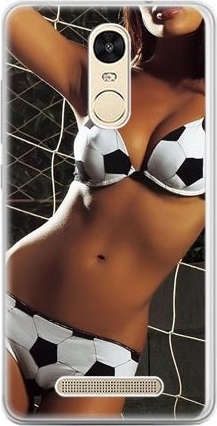 Etuistudio Etui na telefon Xiaomi Redmi Note 3 - kobieta w bikini football