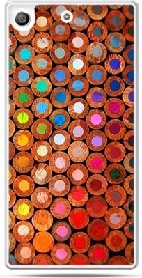 Etuistudio Etui na telefon Xperia M5 kolorowe kredki