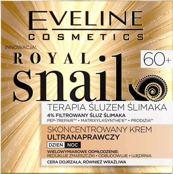 Eveline Royal Snail 60+ Krem Na Dzień I Na Noc 50Ml