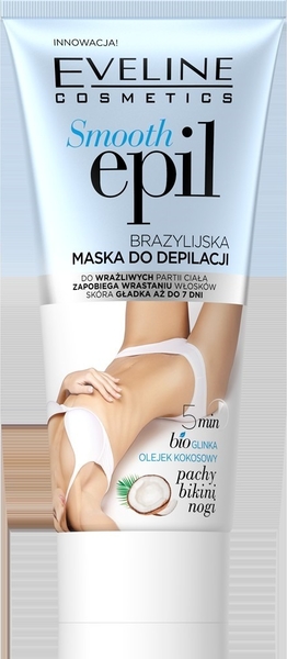 Eveline, Smooth Epil, brazylijska maska do depilacji, 175 ml