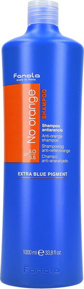Fanola No Orange | Szampon neutralizujący ciepłe odcienie ciemnych włosów 1000ml - Wysyłka w 24H!