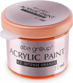 Farbka akrylowa Aba Group 03 - Intense Orange 10 ml