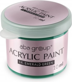 Farbka akrylowa Aba Group 14 - Emerald Green 10 ml