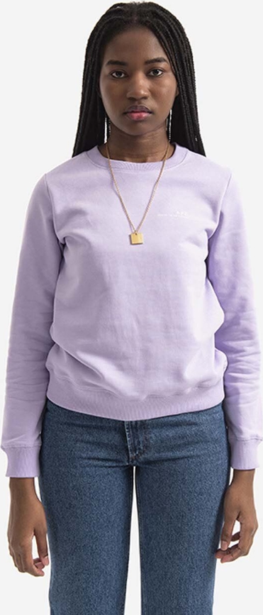 Fioletowa bluza A.P.C. w młodzieżowym stylu