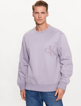 Fioletowa bluza Calvin Klein
