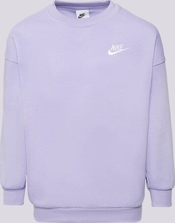 Fioletowa bluza dziecięca Nike dla chłopców