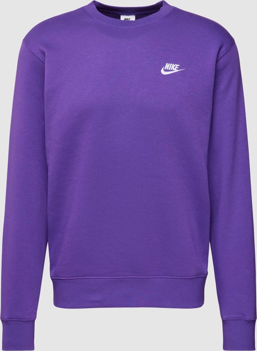 Fioletowa bluza Nike z bawełny
