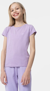 Fioletowa bluzka dziecięca 4F