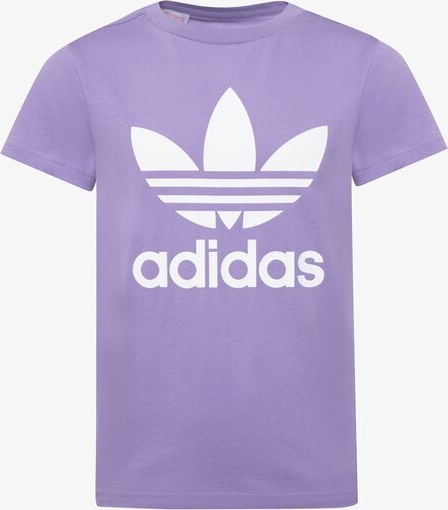 Fioletowa bluzka dziecięca Adidas