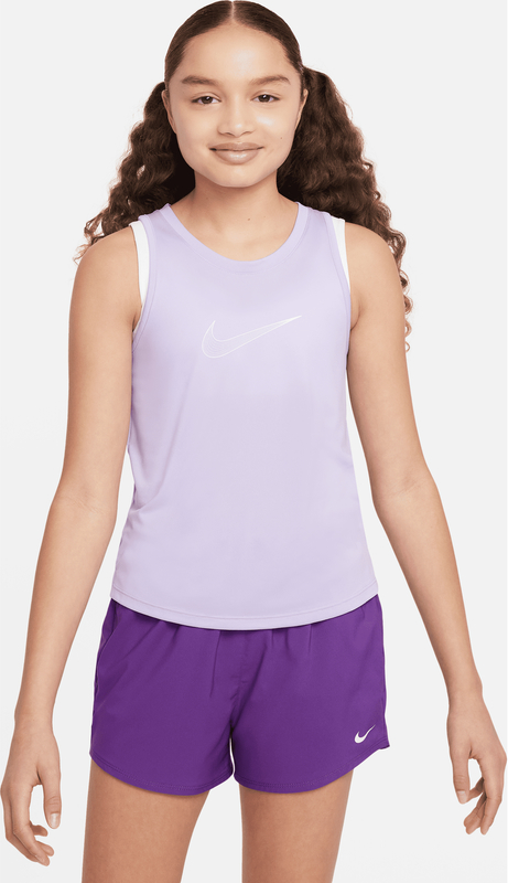 Fioletowa bluzka dziecięca Nike z dżerseju dla dziewczynek