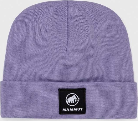Fioletowa czapka Mammut