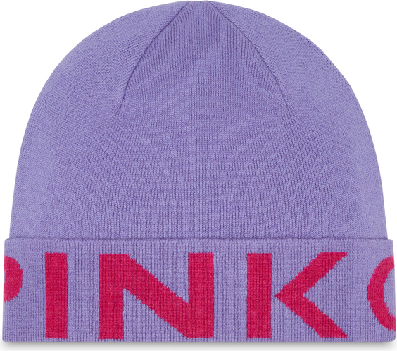 Fioletowa czapka Pinko