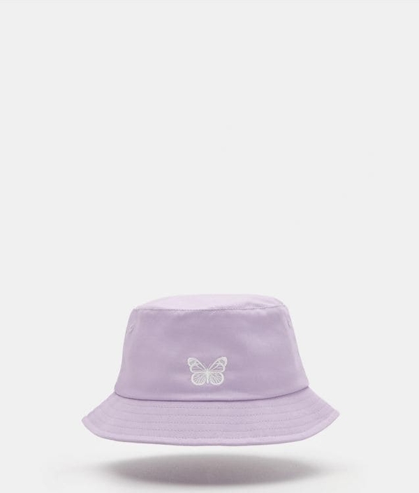 Fioletowa czapka Sinsay