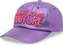 Fioletowa czapka Versace Jeans