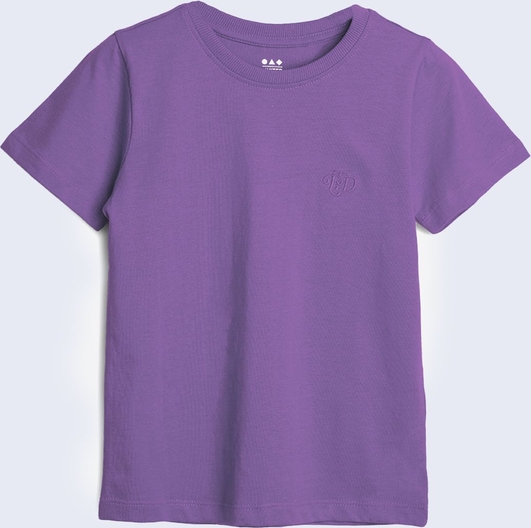 Fioletowa koszulka dziecięca 5.10.15 dla chłopców z dzianiny