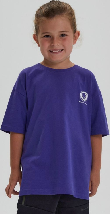Fioletowa koszulka dziecięca diversesystem dla chłopców