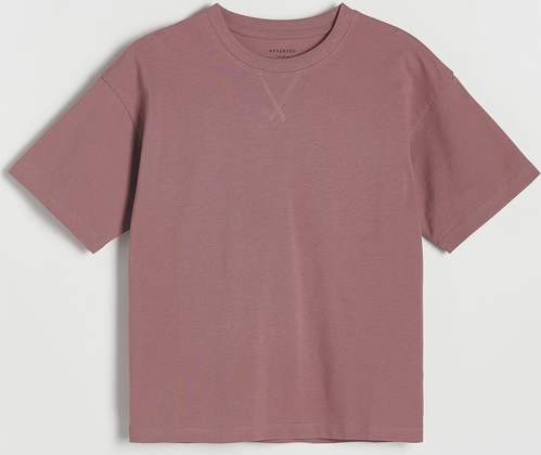 Fioletowa koszulka dziecięca Reserved z krótkim rękawem dla chłopców