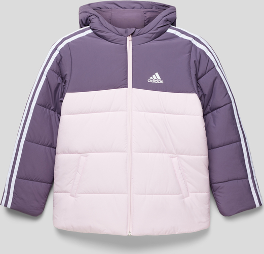 Fioletowa kurtka dziecięca Adidas Sportswear