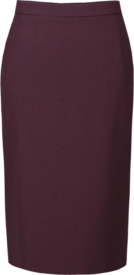 Fioletowa spódnica Fokus z tkaniny w stylu klasycznym
