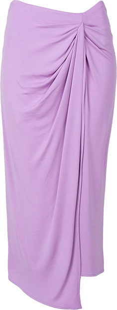 Fioletowa spódnica Pinko z tkaniny