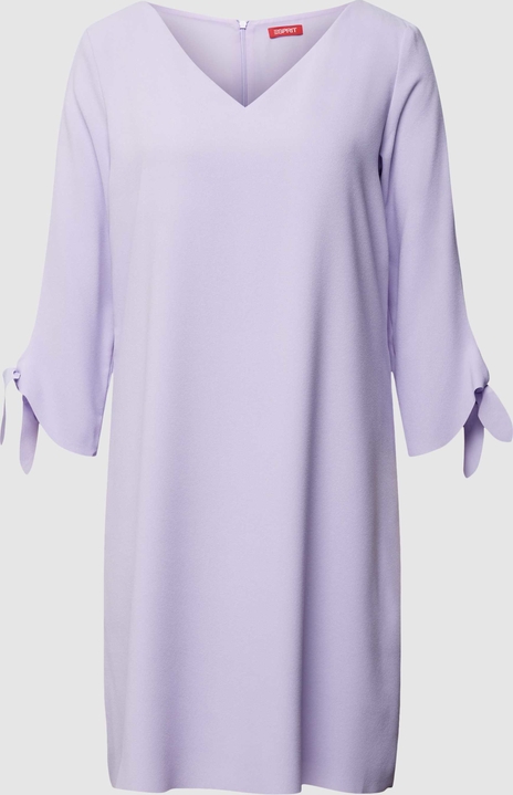 Fioletowa sukienka Esprit prosta w stylu casual mini