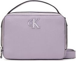 Fioletowa torebka Calvin Klein na ramię