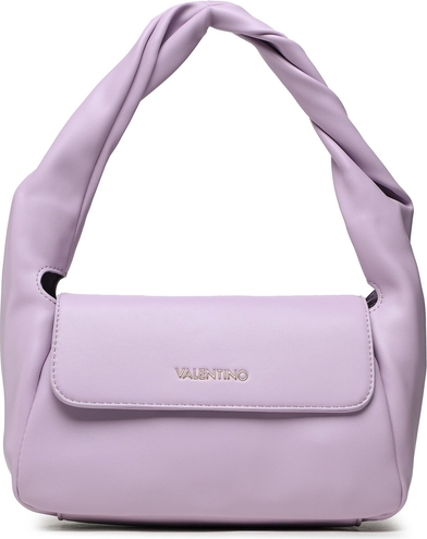 Fioletowa torebka Valentino na ramię matowa
