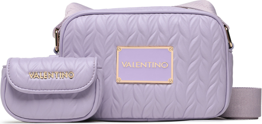 Fioletowa torebka Valentino na ramię w młodzieżowym stylu